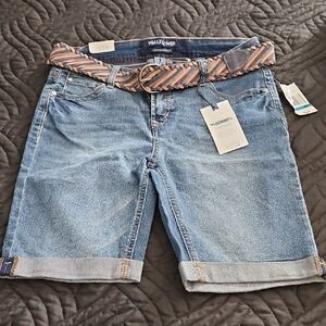 Wallflower Women's Blue Denim Shorts